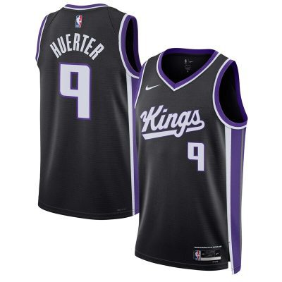 Kevin Huerter Sacramento Kings Swingman Jersey - Icon Edition - Black