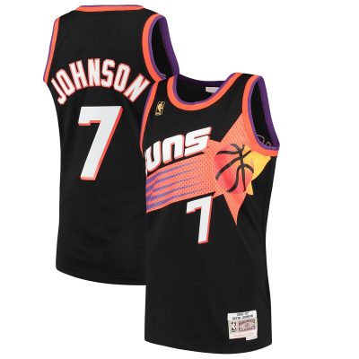 Kevin Johnson Phoenix Suns 1996/97 Hardwood Classics Swingman Jersey - Black