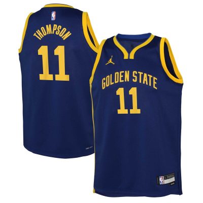 Klay Thompson Golden State Warriors Youth Swingman Jersey - Statement Edition - Blue