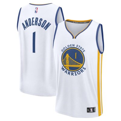 Kyle Anderson Golden State Warriors Fast Break Replica Player Jersey - Association Edition - White