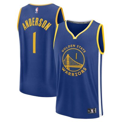 Kyle Anderson Golden State Warriors Fast Break Replica Player Jersey - Icon Edition - Royal