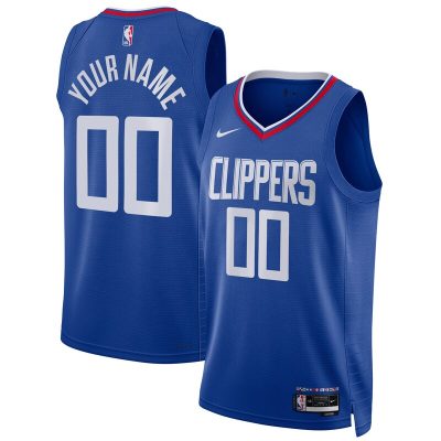 LA Clippers Swingman Custom Jersey Royal - Icon Edition