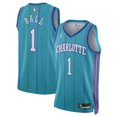 LaMelo Ball Charlotte Hornets 2023/24 Swingman Replica Jersey - Classic Edition - Teal