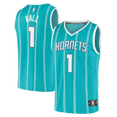 LaMelo Ball Charlotte Hornets Fast Break Replica Jersey - Icon Edition - Teal