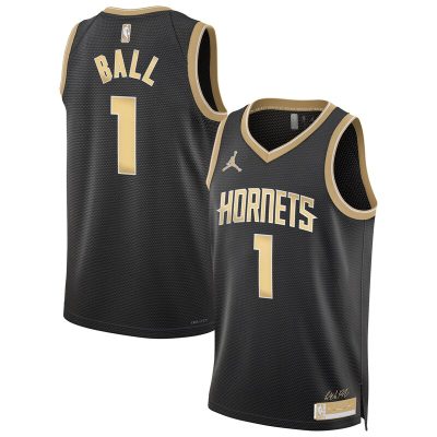 LaMelo Ball Charlotte Hornets Select Series Swingman Jersey – Black