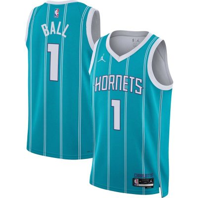 LaMelo Ball Charlotte Hornets Swingman Jersey - Icon Edition - Teal