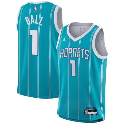 LaMelo Ball Charlotte Hornets Youth Swingman Jersey - Icon Edition - Teal