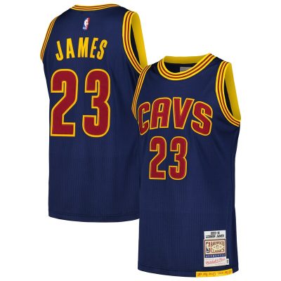 LeBron James Cleveland Cavaliers 2015/16 Hardwood Classics Jersey - Navy