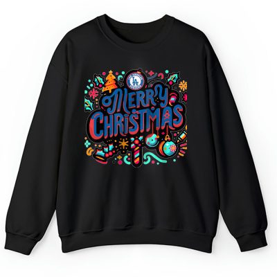 Los Angeles Dodgers Merry Christmas MLB Gift For Fan Christmas Funny Unisex Sweatshirt TAH21432