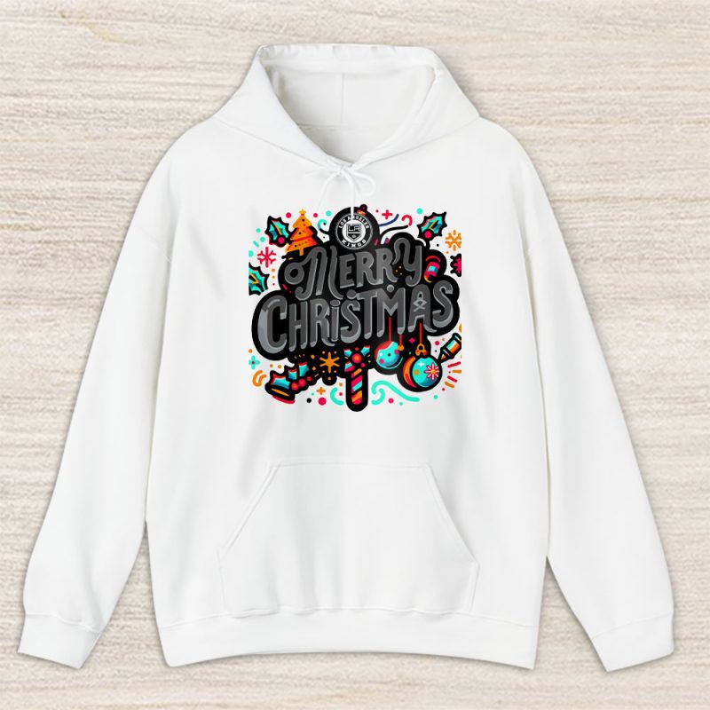 Los Angeles Kings Merry Christmas NHL Gift For Fan Christmas Funny Unisex Hoodie TAS21435