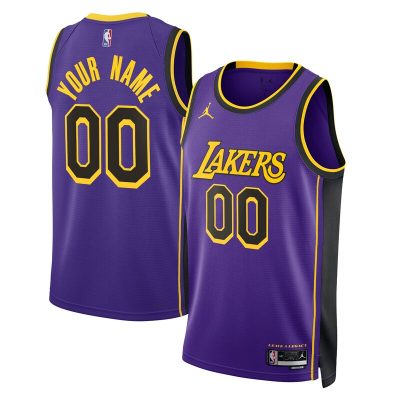 Los Angeles Lakers 2022/23 Swingman Custom Jersey - Statement Edition - Purple