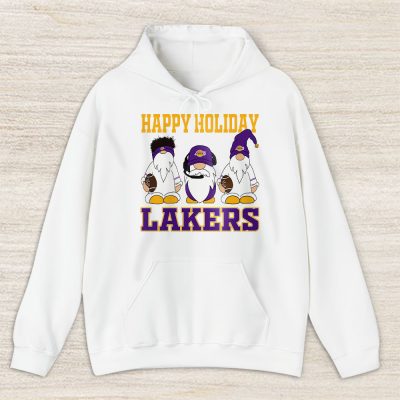 Los Angeles Lakers Merry Christmas NBA Gift For Fan Christmas Gnomes Unisex Hoodie TAS21441