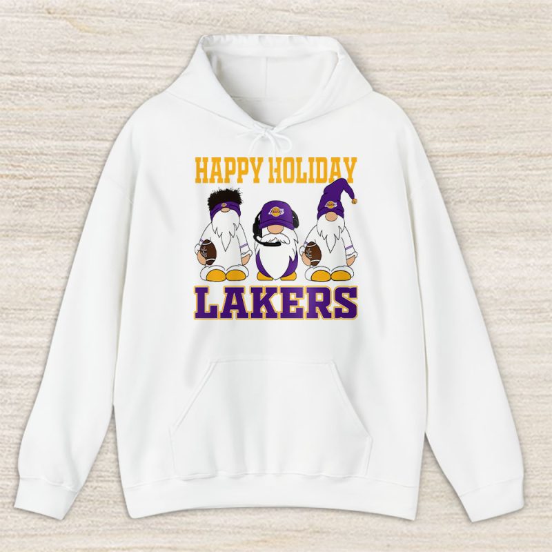 Los Angeles Lakers Merry Christmas NBA Gift For Fan Christmas Gnomes Unisex Hoodie TAS21441