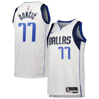 Luka Doncic Dallas Mavericks Swingman Jersey - Association Edition - White