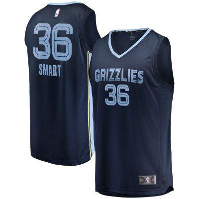 Marcus Smart Memphis Grizzlies Fast Break Player Jersey - Icon Edition - Navy