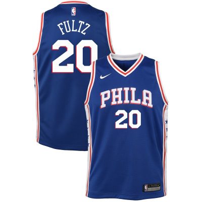 Markelle Fultz Philadelphia 76ers Youth Swingman Jersey Blue - Icon Edition