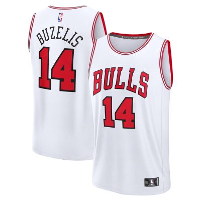 Matas Buzelis Chicago Bulls Youth Fast Break Replica Player Jersey - Association - White Edition