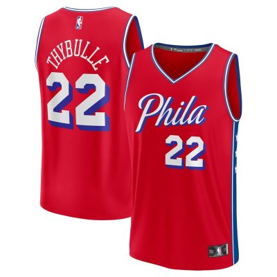 Matisse Thybulle Philadelphia 76ers Youth Fast Break Player Jersey - Statement Edition - Red