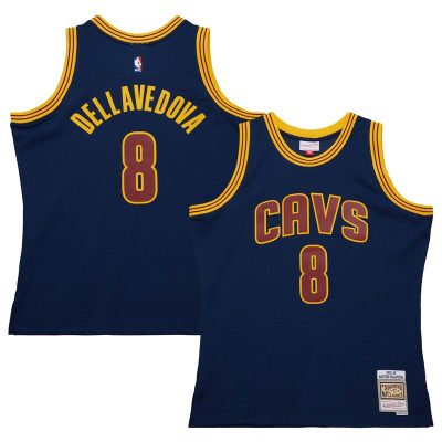 Matthew Dellavedova Cleveland Cavaliers 2015/16 Hardwood Classics Swingman Jersey - Navy