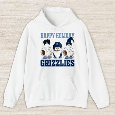 Memphis Grizzlies Merry Christmas NBA Gift For Fan Christmas Gnomes Unisex Hoodie TAS21452