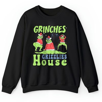 Memphis Grizzlies Merry Christmas NBA Gift For Fan Cute Grinch Unisex Sweatshirt TAH21789