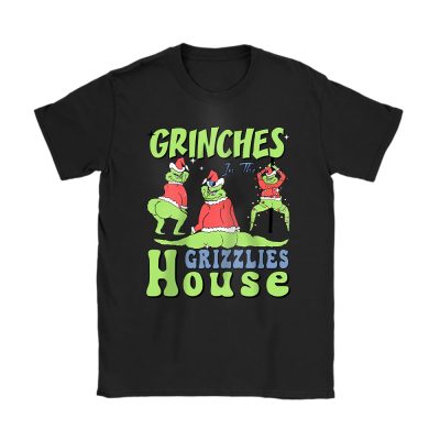 Memphis Grizzlies Merry Christmas NBA Gift For Fan Cute Grinch Unisex T-Shirt Cotton Tee TAT21789