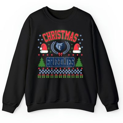 Memphis Grizzlies Merry Christmas NBA Gift For Fan Cute Santa Hohoho Unisex Sweatshirt TAH21791