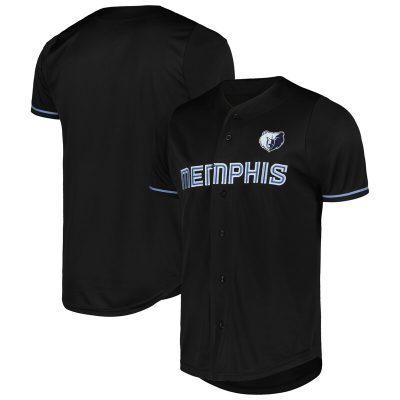 Memphis Grizzlies Pop Baseball Jersey - Black