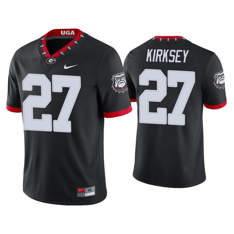 Men Austin Kirksey Georgia Bulldogs Black College Football Alternate Game Jersey