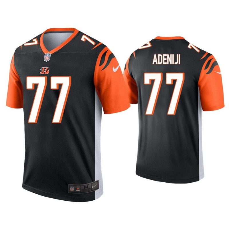 Men Hakeem Adeniji Cincinnati Bengals Black Legend Jersey