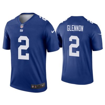 Men Mike Glennon New York Giants Royal Legend Jersey