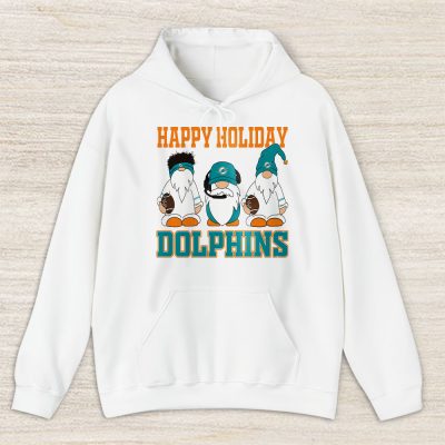 Miami Dolphins Merry Christmas NFL Gift For Fan Christmas Gnomes Unisex Hoodie TAS20855