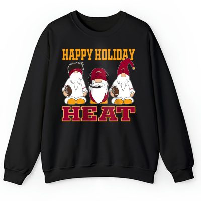 Miami Heat Merry Christmas NBA Gift For Fan Christmas Gnomes Unisex Sweatshirt TAH21455