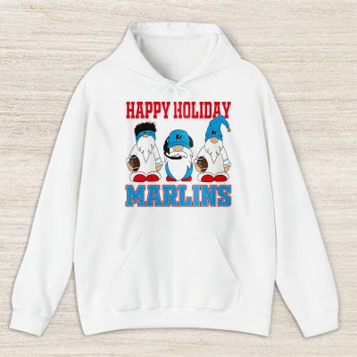 Miami Marlins Merry Christmas MLB Gift For Fan Christmas Gnomes Unisex Hoodie TAS21458