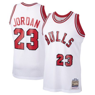 Michael Jordan Chicago Bulls 1984/85 Hardwood Classics Rookie Jersey - White