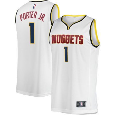 Michael Porter Jr. Denver Nuggets Fast Break Player Jersey - Association Edition - White