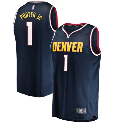 Michael Porter Jr. Denver Nuggets Fast Break Replica Jersey - Icon Edition - Blue