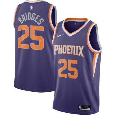 Mikal Bridges Phoenix Suns 2020/21 Swingman Player Jersey - Icon Edition - Purple