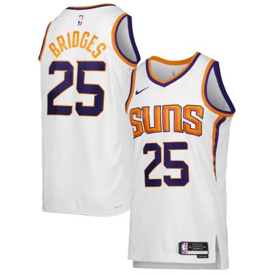 Mikal Bridges Phoenix Suns Swingman Jersey - Association Edition - White