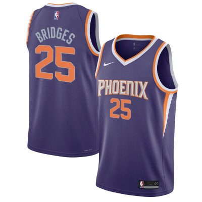 Mikal Bridges Phoenix Suns Youth Swingman Jersey - Icon Edition - Purple