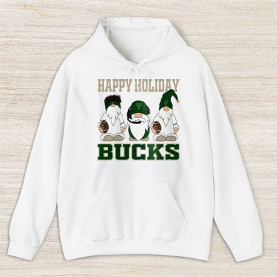 Milwaukee Bucks Merry Christmas NBA Gift For Fan Christmas Gnomes Unisex Hoodie TAS21461