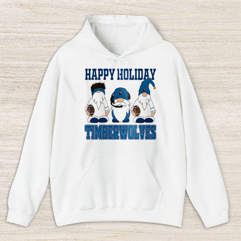 Minnesota Timberwolves Merry Christmas NBA Gift For Fan Christmas Gnomes Unisex Hoodie TAS21467