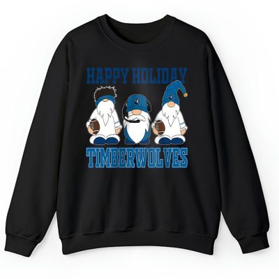 Minnesota Timberwolves Merry Christmas NBA Gift For Fan Christmas Gnomes Unisex Sweatshirt TAH21467