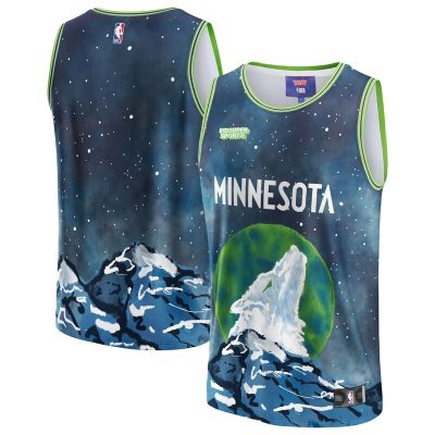 Minnesota Timberwolves NBA & KidSuper Studios by Hometown Jersey - Blue