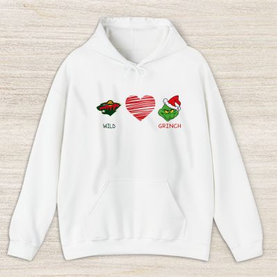 Minnesota Wild Merry Christmas NHL Gift For Fan Cute Grinch Unisex Hoodie TAS21818