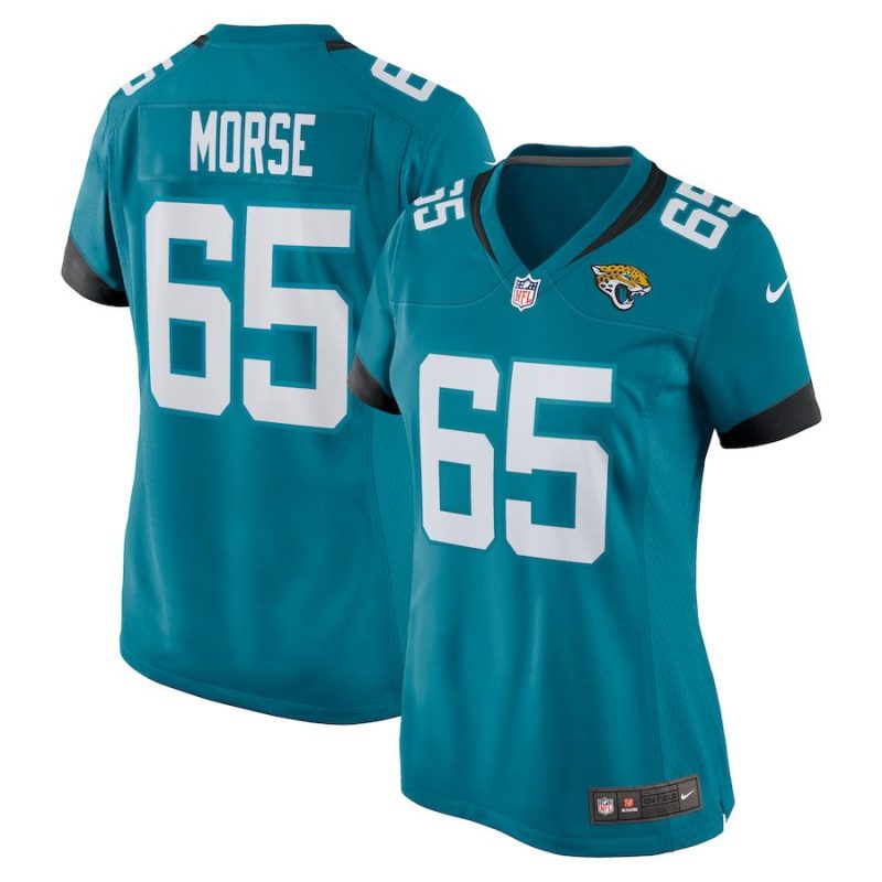 Mitch Morse Jacksonville Jaguars Women's Team Game Jersey - Teal