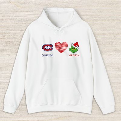 Montreal Canadiens Merry Christmas NHL Gift For Fan Cute Grinch Unisex Hoodie TAS21786