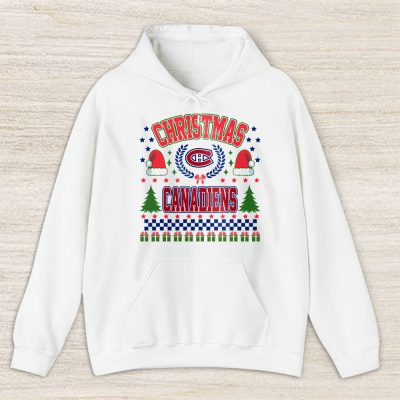 Montreal Canadiens Merry Christmas NHL Gift For Fan Cute Santa Hohoho Unisex Hoodie TAS21787