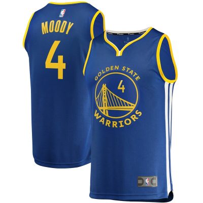 Moses Moody Golden State Warriors Fast Break Replica Jersey - Icon Edition - Royal