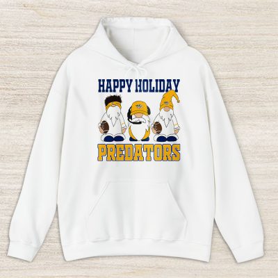 Nashville Predators Merry Christmas NHL Gift For Fan Christmas Gnomes Unisex Hoodie TAS21485